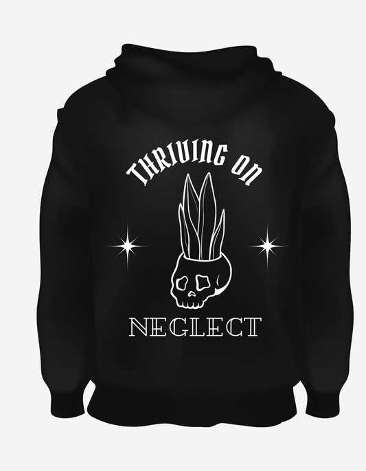 Thriving on Neglect Plant Hoodie