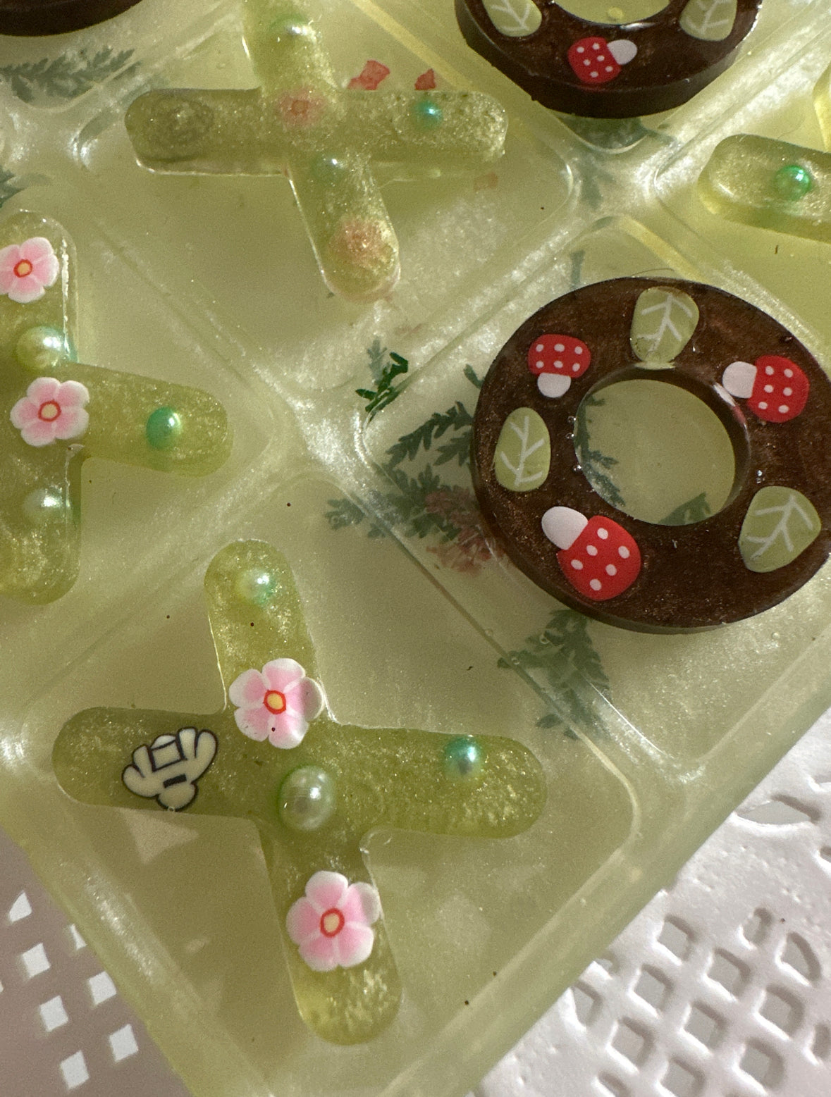 Cottagecore/Fairy tic tac toe