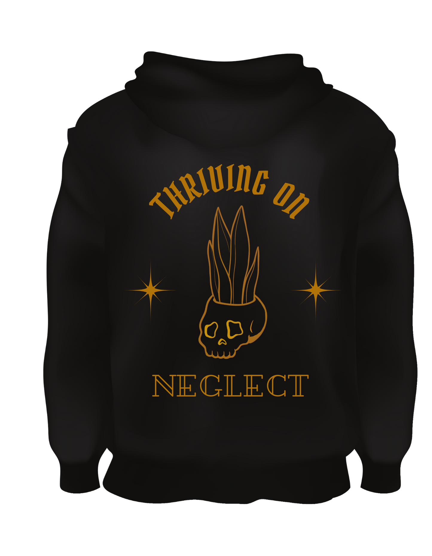 Thriving on Neglect Plant Hoodie