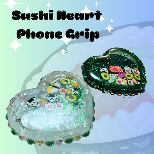 Sushi Heart Phone Grip