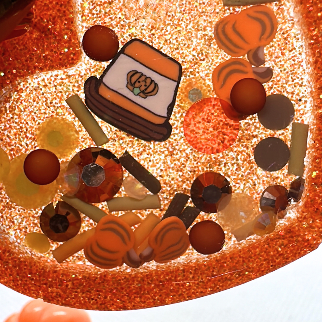 Pumpkin Spice Shaker Keychain