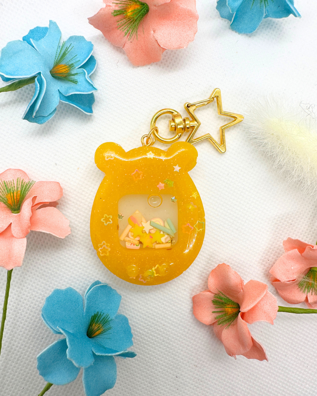 Tangerine Tama-cutie Keychain