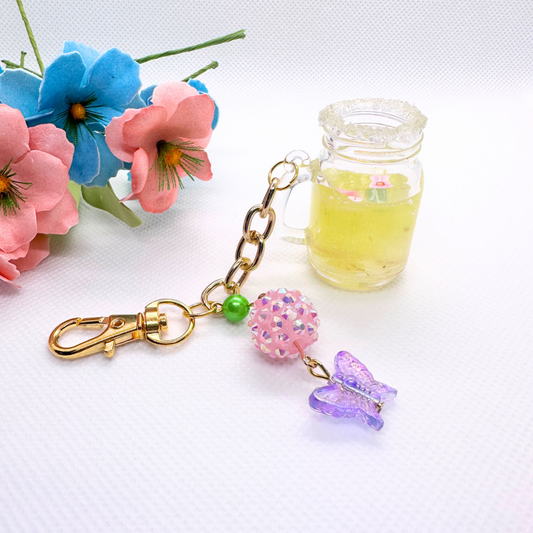 Garden Lemonade Keychain