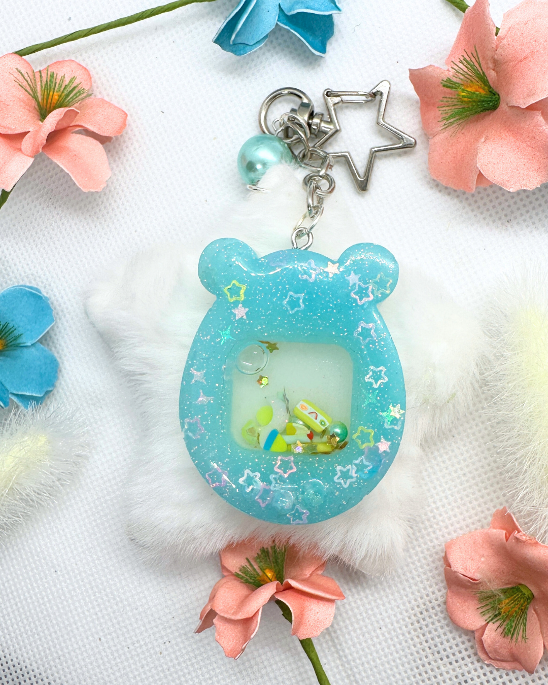 Blue Tama-cutie Keychain