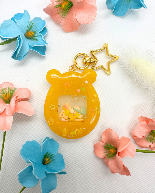 Tangerine Tama-cutie Keychain